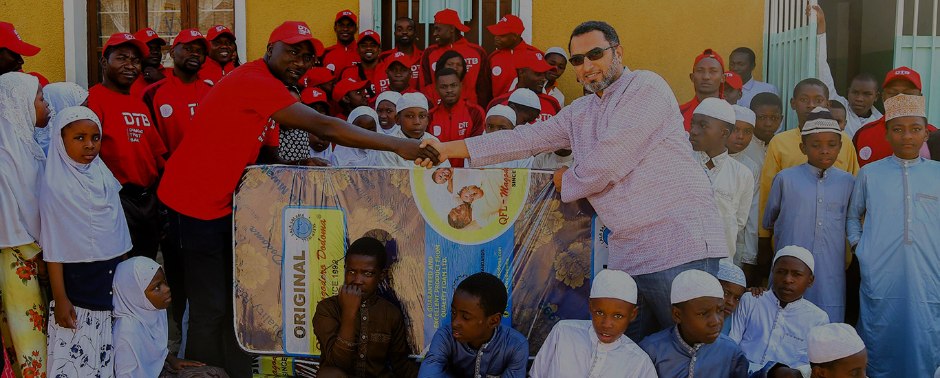 DTB-Tanzania donates mattresses to Dhi Nureyn Orphanage